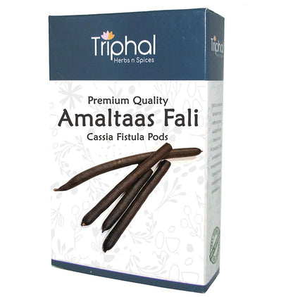 Triphal Amaltaas Fali/ Amaltas Phali/ Cassia Fistula Pods Whole - Classic Derma