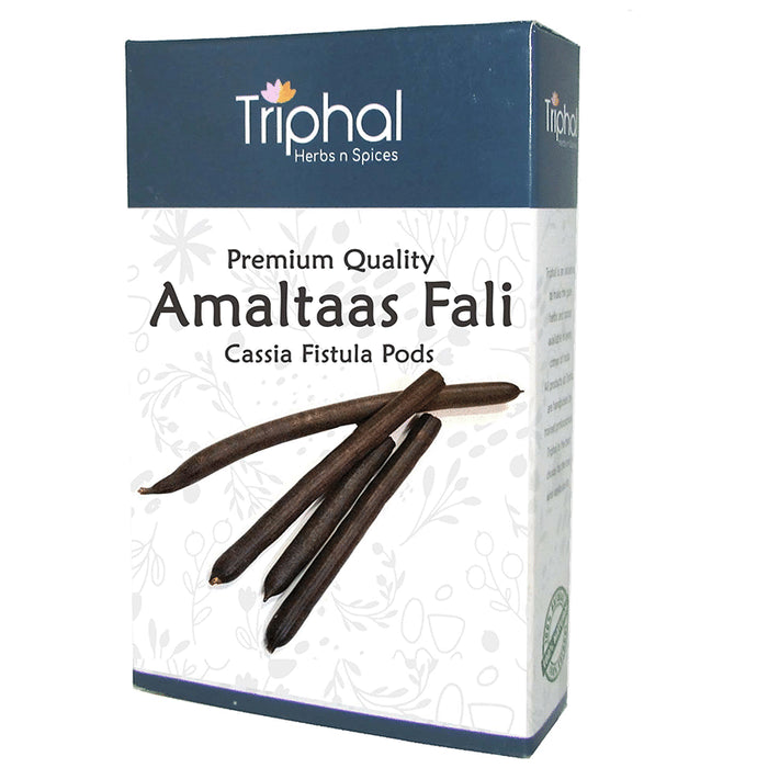 Triphal Amaltaas Fali/ Amaltas Phali/ Cassia Fistula Pods Whole - Classic Derma