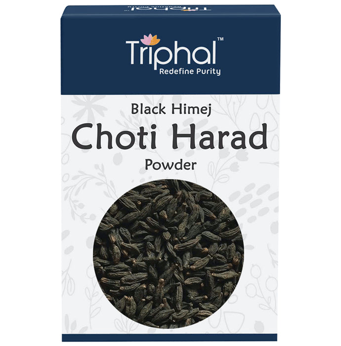 Triphal Black Himej Choti Harad Powder - Classic Derma
