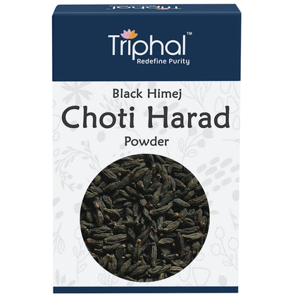 Triphal Black Himej Choti Harad Powder - Classic Derma