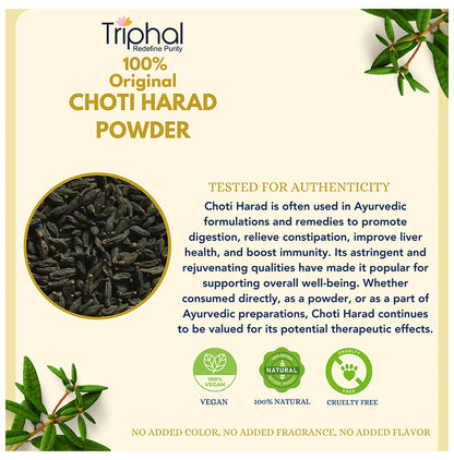 Triphal Black Himej Choti Harad Powder