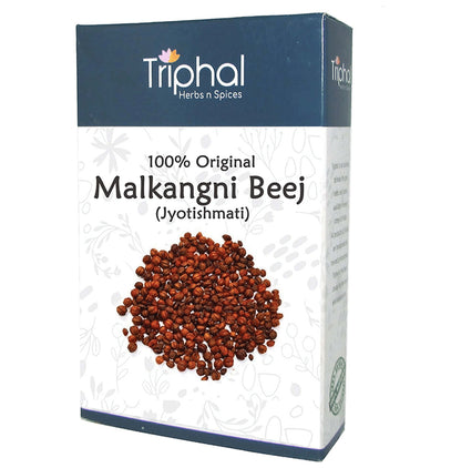 Triphal Malkangni Seeds/ Jyotishmati Beej/ Celastrus Paniculatus - Classic Derma