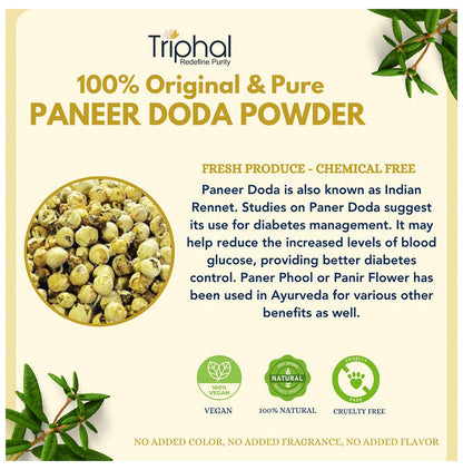 Triphal Paneer Doda/ Paneer Phal/ Withania Coagulans Powder