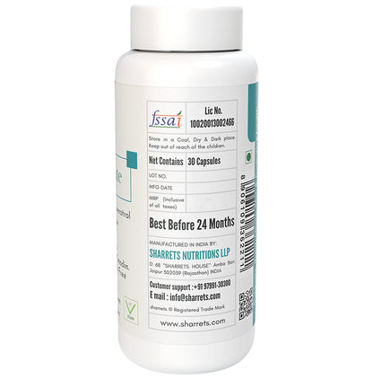 Sharrets Nutritions Resonate Resveratrol 1000mg Vegan Capsule