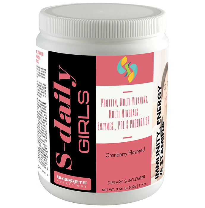 Sharrets Nutritions S-Daily Girls Powder Cranberry - Classic Derma