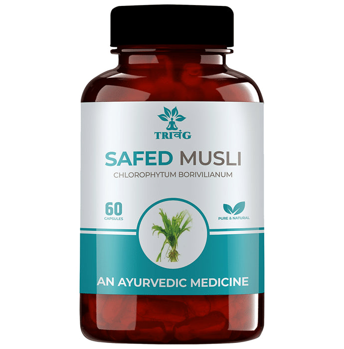 Trivang Safed Musli Capsule - Classic Derma