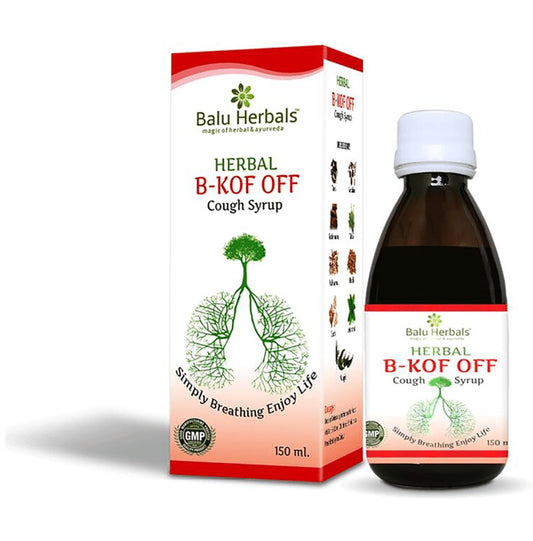Balu Herbals Herbal B-Kof Off Cough Syrup - Classic Derma