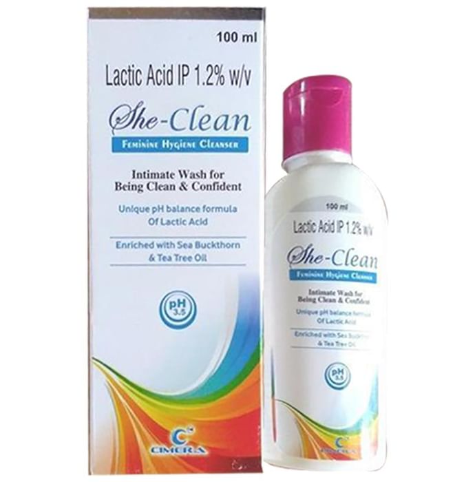 She Clean Feminine Hygiene Cleanser - Classic Derma