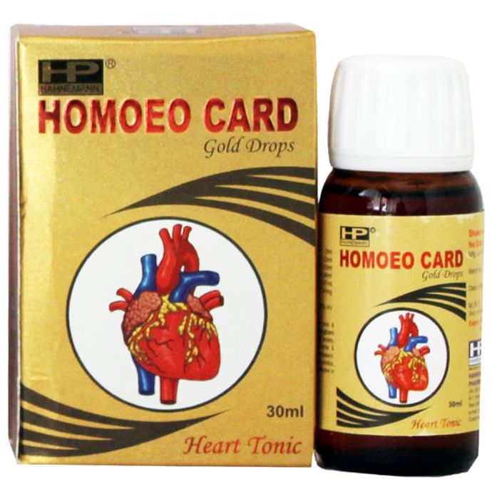 Hahnemann Homoeo Card Gold Drop - Classic Derma