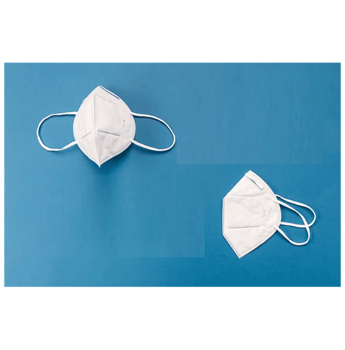 Ultra Care N 95 Ear Loop | Elastic | Latex-Free | Secure and Comfortable Fit Face Mask