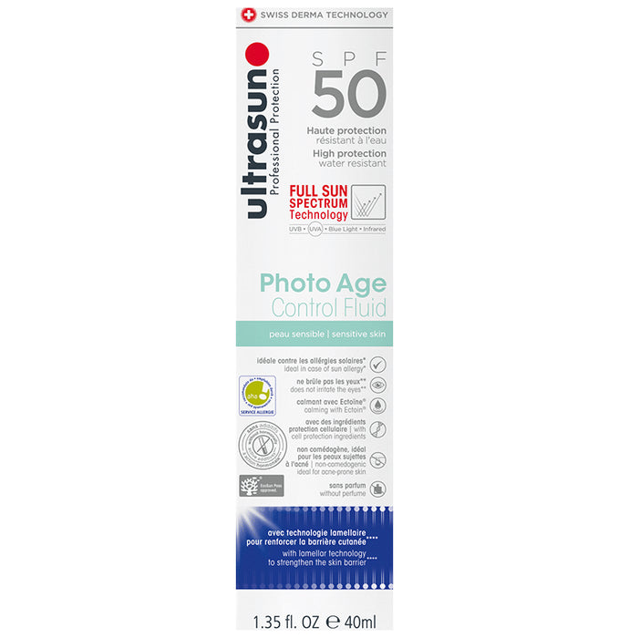 Ultrasun Photo Age Control Fluid Sunscreen SPF 50 - Classic Derma