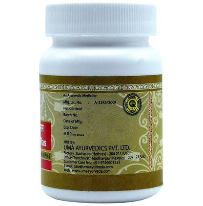 Uma Ayurveda Gulmkalanal Ras Tablet