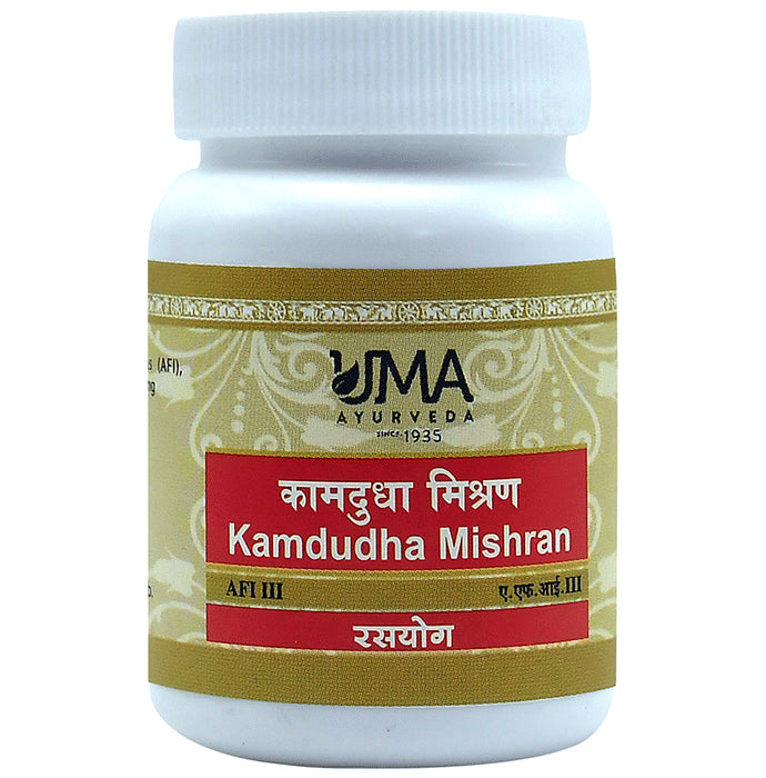 Uma Ayurveda Kamdudha Mishran Tablet - Classic Derma