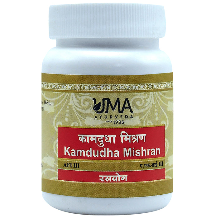 Uma Ayurveda Kamdudha Mishran Tablet - Classic Derma