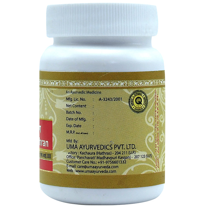 Uma Ayurveda Kamdudha Mishran Tablet