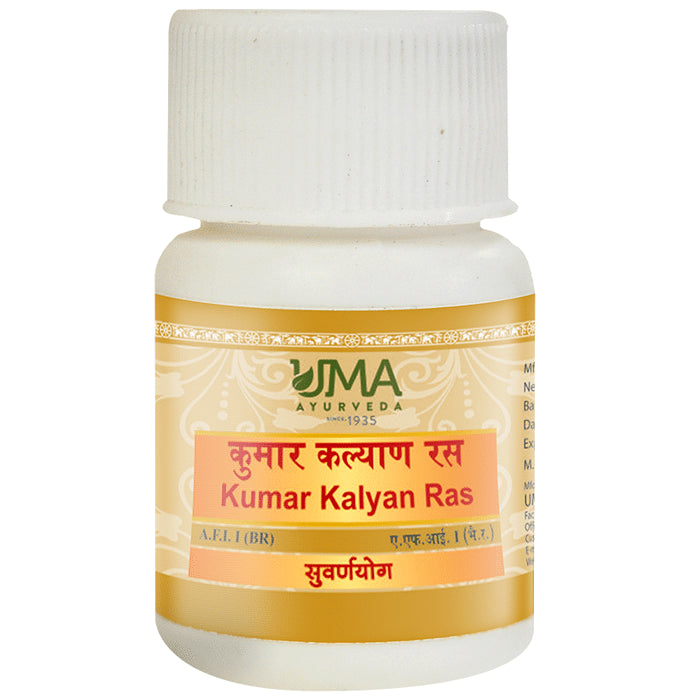 Uma Ayurveda Kumar Kalyan Ras Tablet (with Gold)