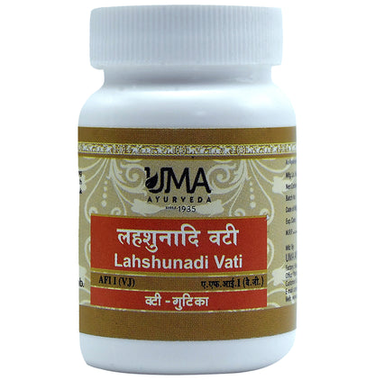 Uma Ayurveda Lahshunadi Vati Tablet - Classic Derma