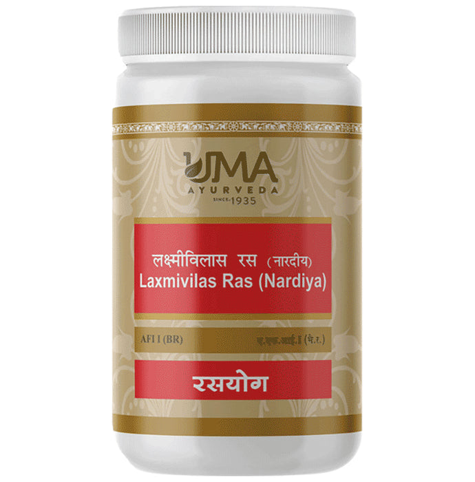 Uma Ayurveda Laxmivilas Ras (Nardiya) Tablet - Classic Derma