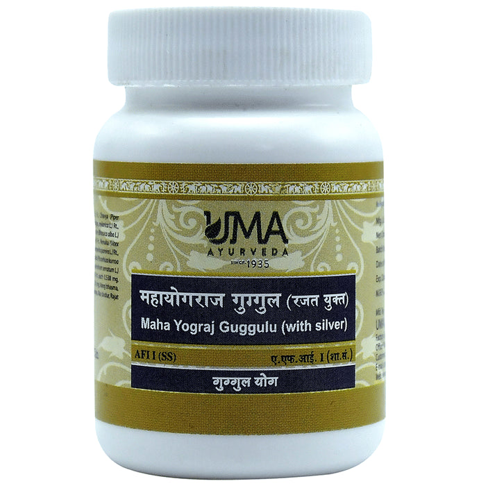 Uma Ayurveda Maha Yograj Guggulu (with Silver) Tablet - Classic Derma