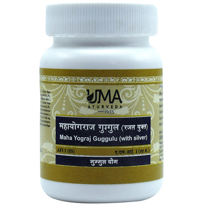 Uma Ayurveda Maha Yograj Guggulu (with Silver) Tablet - Classic Derma