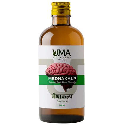 Uma Ayurveda Medhakalp Syurp for Improving Brain Power Naturally - Classic Derma