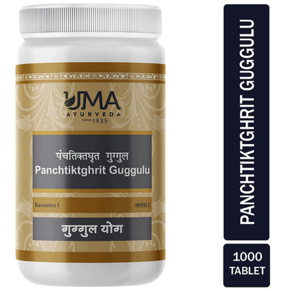 Uma Ayurveda PanchatiktaGhrit Guggul Tablet