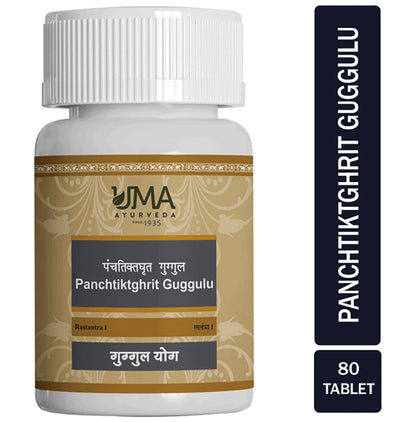 Uma Ayurveda PanchatiktaGhrit Guggul Tablet