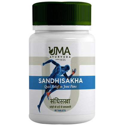 Uma Ayurveda Sandhisakha Tablet for Quick Relief in Joint Pains - Classic Derma
