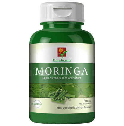 Umalaxmi Organics Moringa Veg Capsules - Classic Derma