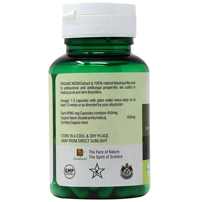 Umalaxmi Organics Neem Veg Capsules