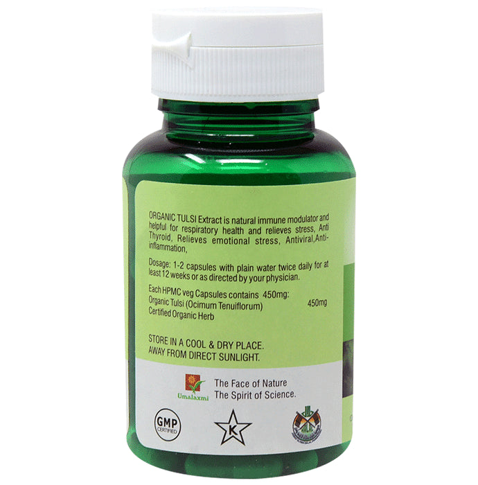 Umalaxmi Organics Tulsi Veg Capsules
