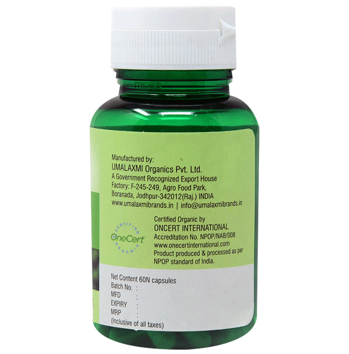 Umalaxmi Organics Tulsi Veg Capsules
