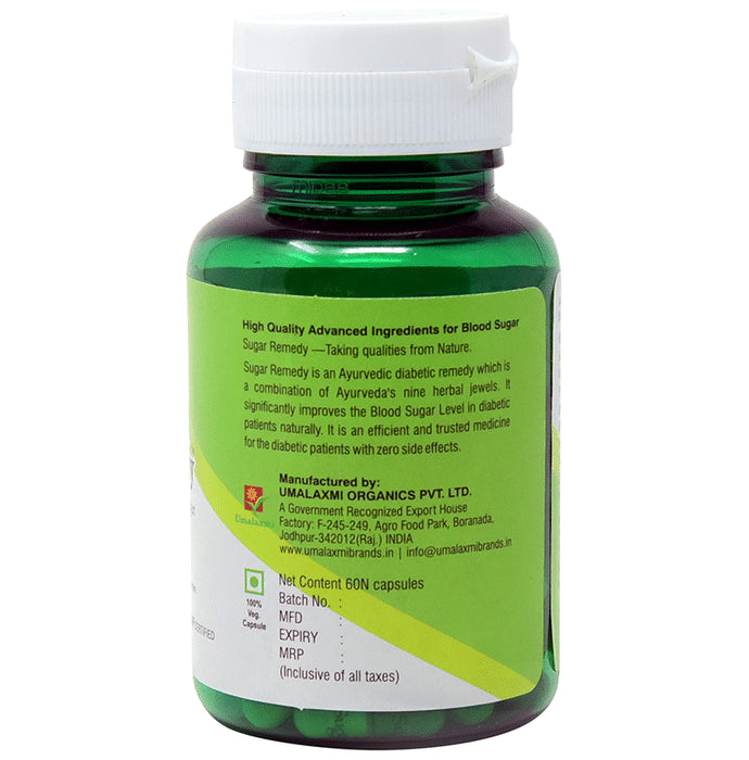 Umalaxmi Sugar Remedy Pure Veg Capsule