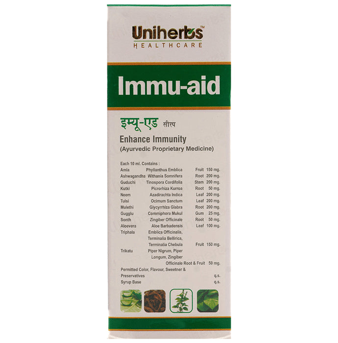 Uniherbs Immu-Aid Syrup Sugar Free