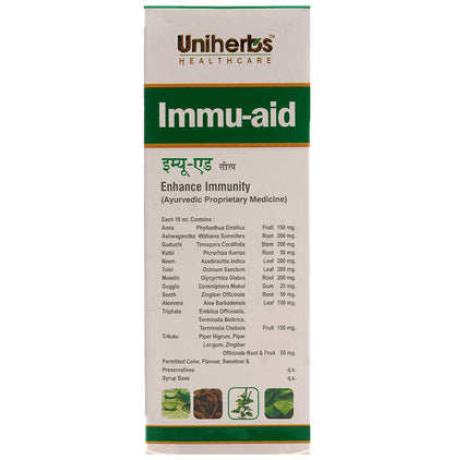 Uniherbs Immu-Aid Syrup Sugar Free