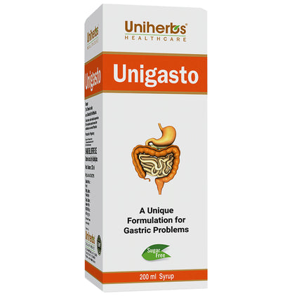 Uniherbs Unigasto Syrup Sugar Free - Classic Derma