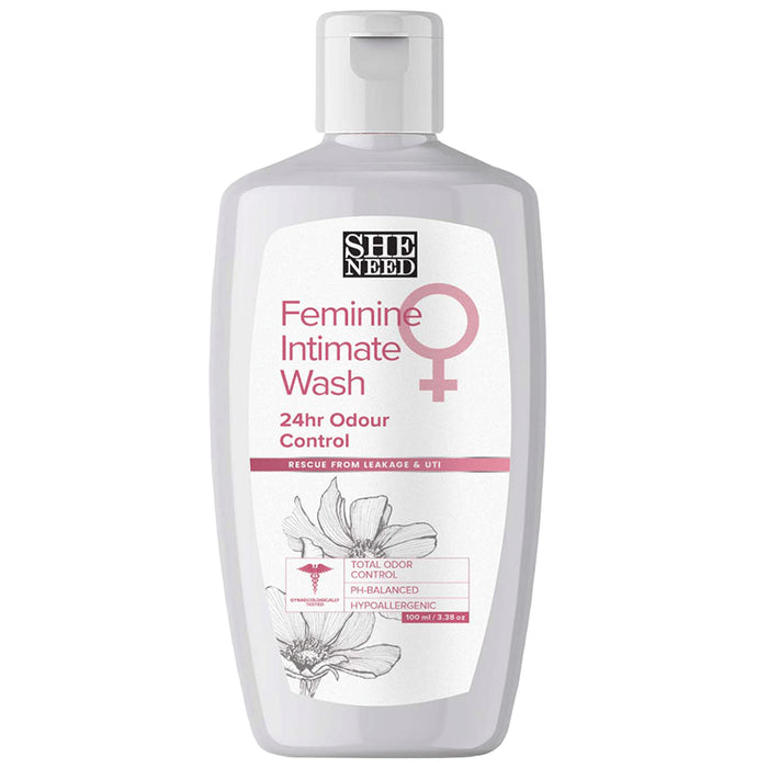 SheNeed Feminine Intimate Wash 24Hr Odour Control - Classic Derma