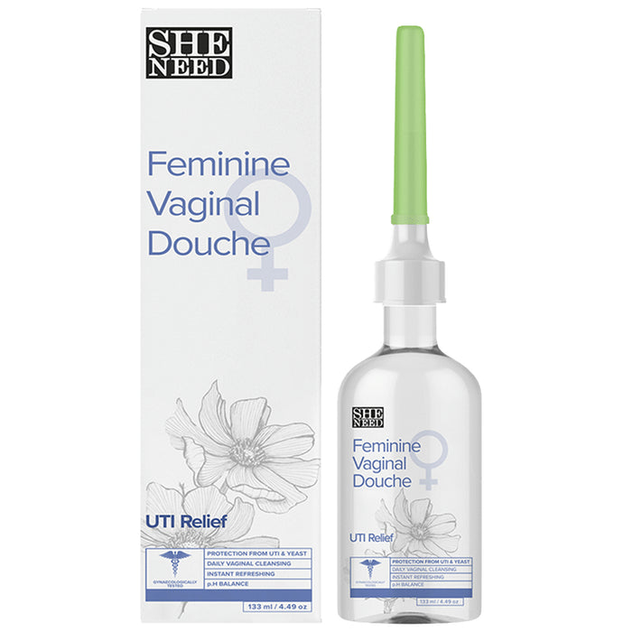 SheNeed Feminine Vaginal Douche UTI Relief - Classic Derma