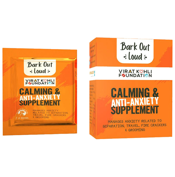 Bark Out Loud Calming & Anxiety Supplement Sachet (2gm Each) - Classic Derma