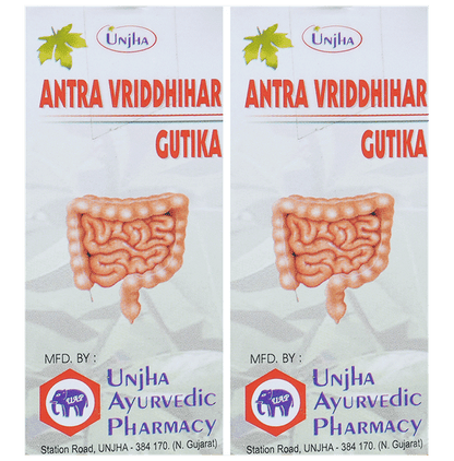 Unjha Antra Vriddhihar Gutika Tablet (40 Each) - Classic Derma