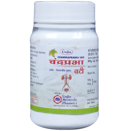 Unjha Chandraprabha Vati (Loh-Shilajit Yukta) Tablet - Classic Derma