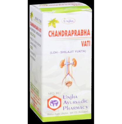 Unjha Chandraprabha Vati (Loh-Shilajit Yukta) Tablets (40 Each)