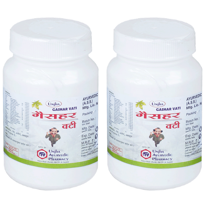 Unjha Gashar Vati Powder (10gm Each) - Classic Derma