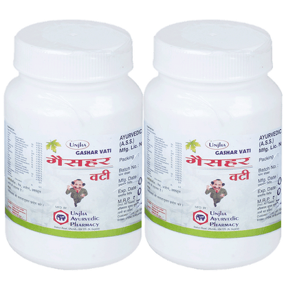 Unjha Gashar Vati Powder (50gm Each) - Classic Derma