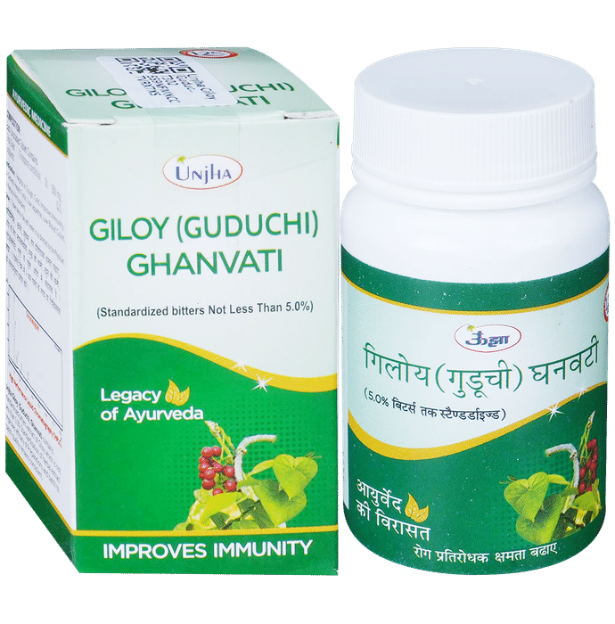 Unjha Giloy (Guduchi) Ghanvati - Classic Derma