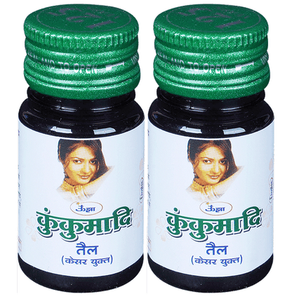 Unjha Kumkumadi Tail (Kesar Yukta) (15ml Each) - Classic Derma
