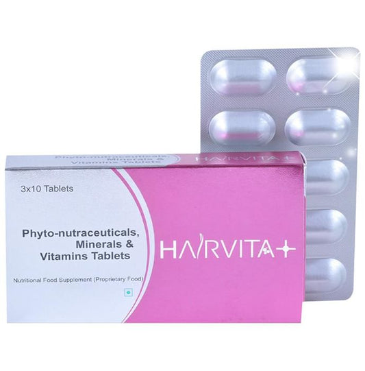 Hairvita Plus Vitamins & Minerals Tablet - Classic Derma