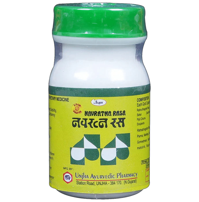 Unjha Navratna Rasa Gold Coated Tablet (30 Each)