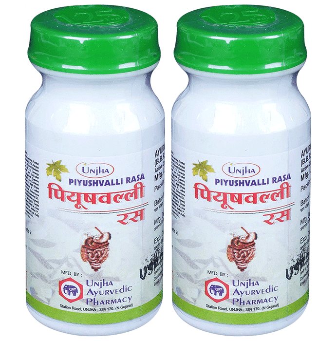 Unjha Piyushvalli Rasa Tablet (40 Each) - Classic Derma