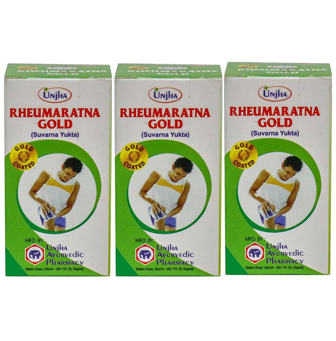 Unjha Rheumaratna Gold Tablet (15 Each) - Classic Derma